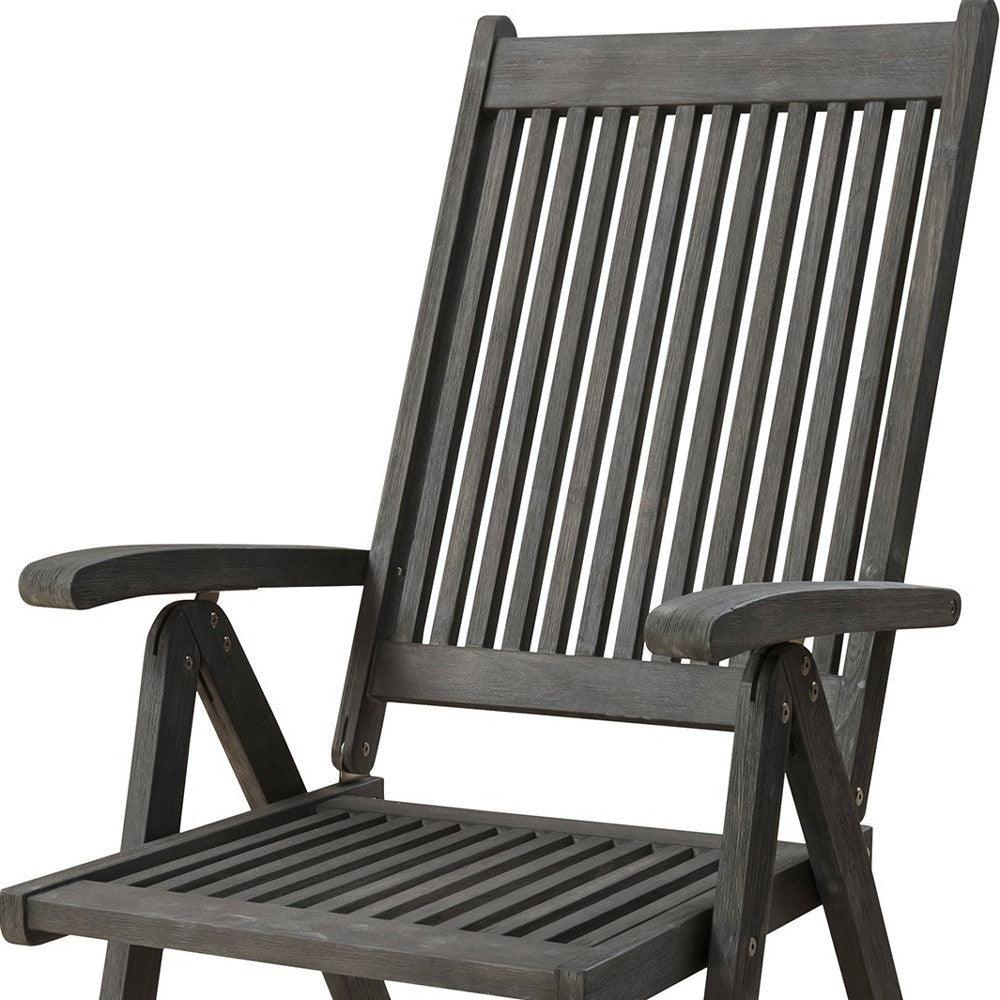 Distressed Outdoor Reclining Chair - FurniFindUSA