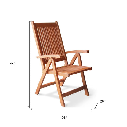 Brown Outdoor Reclining Chair - FurniFindUSA