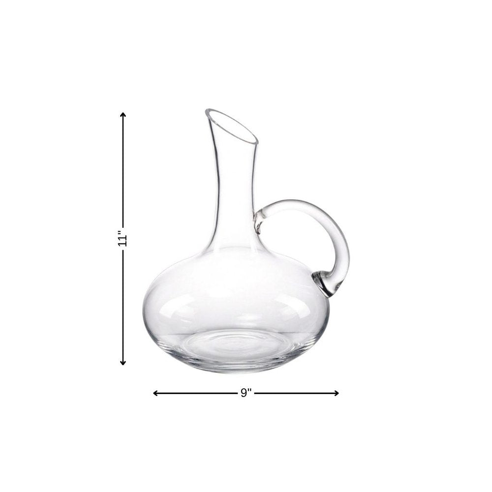 Genie Mouth Blown Lead Free Crystal Wine Carafe HomeRoots