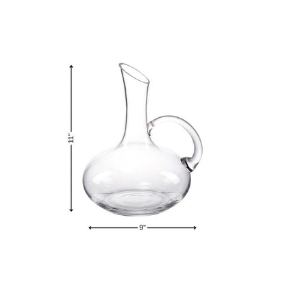 Genie Mouth Blown Lead Free Crystal Wine Carafe HomeRoots