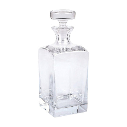 European Mouth Blown Lead Free Crystal Liquor Decanter HomeRoots