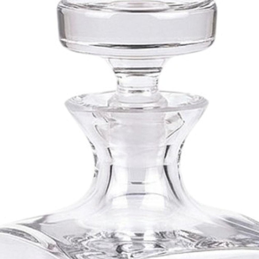 European Mouth Blown Lead Free Crystal Liquor Decanter HomeRoots