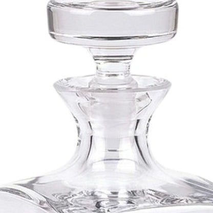 European Mouth Blown Lead Free Crystal Liquor Decanter HomeRoots