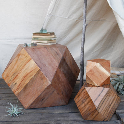 Wooden Geometric Sculpture