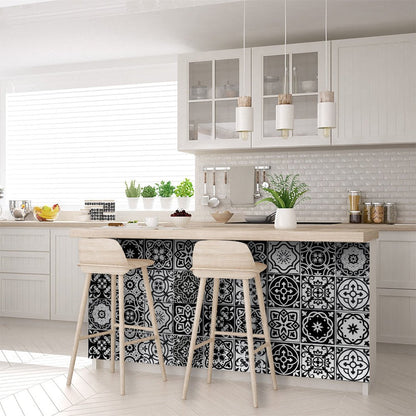 4" X 4" The Night Sky Mosaic Peel And Stick Removable Tiles HomeRoots