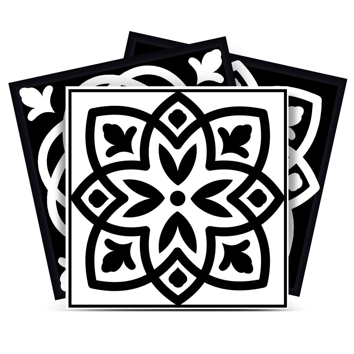 4" X 4" The Night Sky Mosaic Peel And Stick Removable Tiles HomeRoots