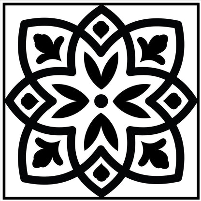 4" X 4" The Night Sky Mosaic Peel And Stick Removable Tiles HomeRoots