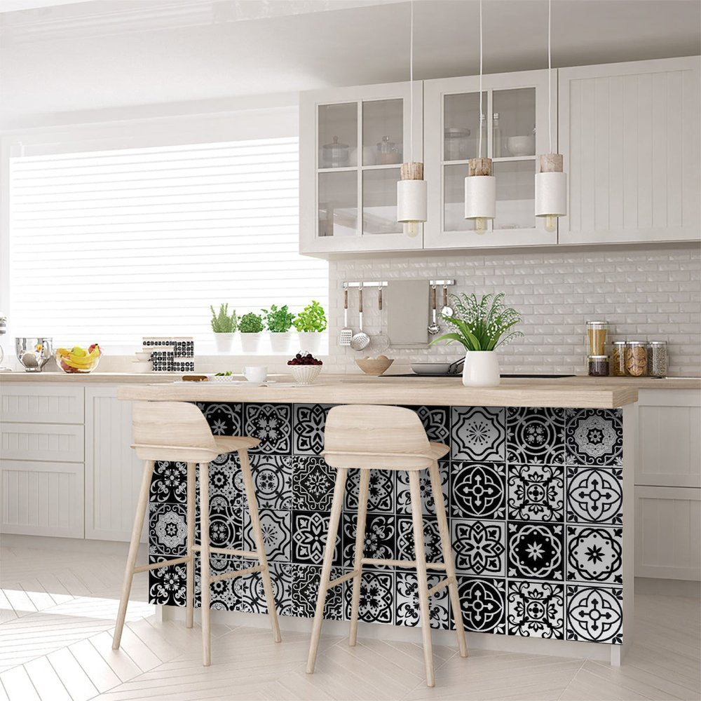 4" X 4" The Night Sky Mosaic Peel And Stick Removable Tiles HomeRoots