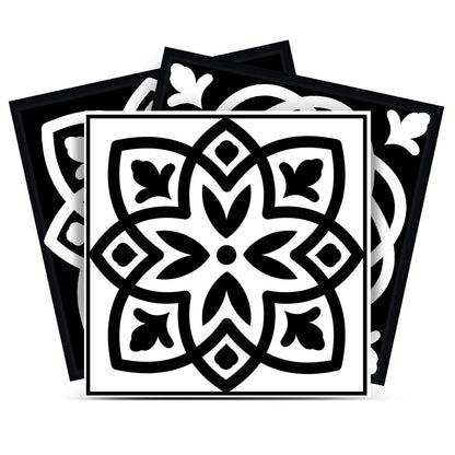 4" X 4" The Night Sky Mosaic Peel And Stick Removable Tiles HomeRoots