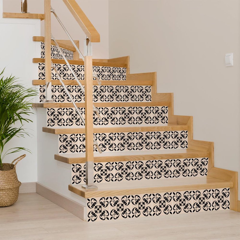 7" x 7" Cream Peel And Stick Removable Tiles HomeRoots