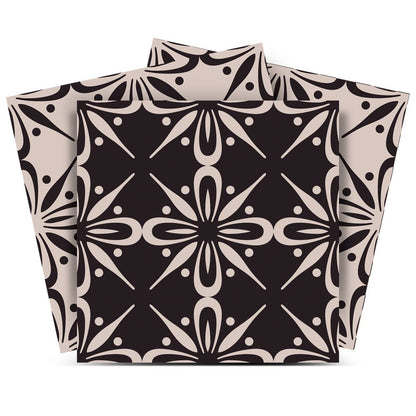 6" x 6" Cream Vinyl Peel And Stick Removable Tiles HomeRoots