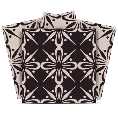 6" x 6" Cream Vinyl Peel And Stick Removable Tiles HomeRoots