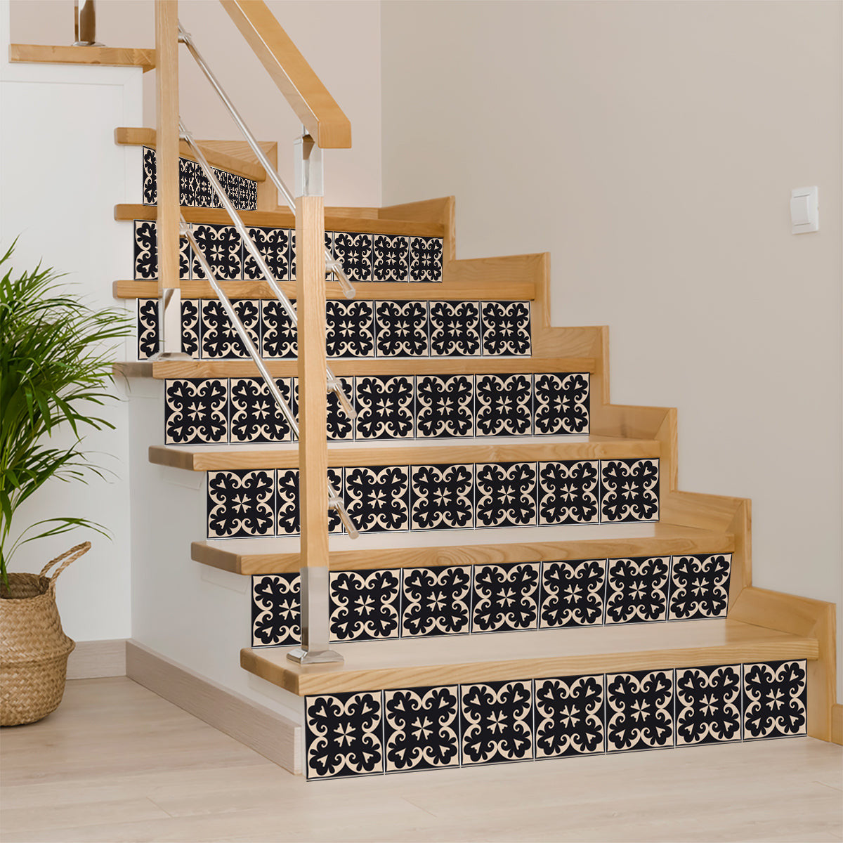 4" X 4" Black Sheep Peel And Stick Removable Tiles HomeRoots