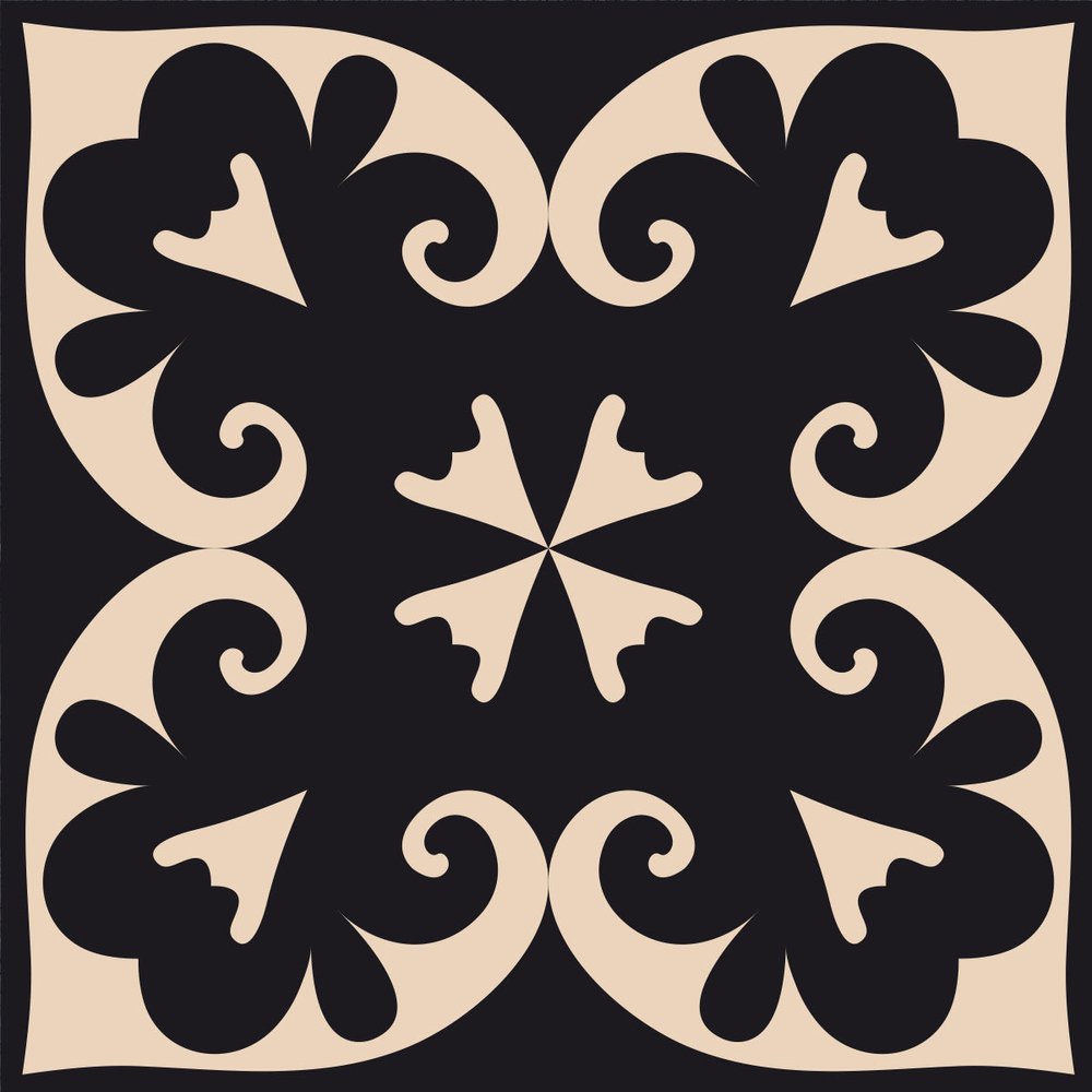 4" X 4" Black Sheep Peel And Stick Removable Tiles HomeRoots