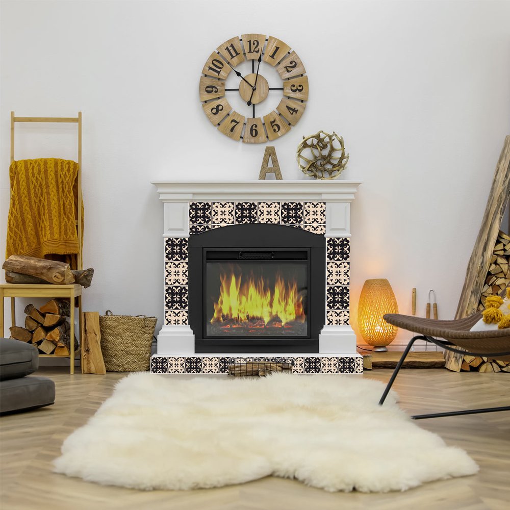 8" X 8" The Sheep Peel And Stick Removable Tiles HomeRoots