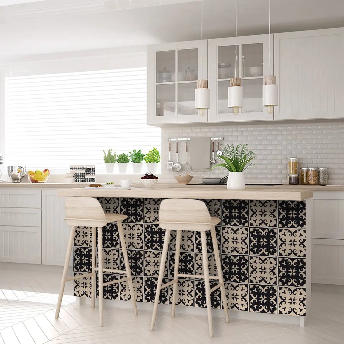 4" X 4" The Sheep Peel And Stick Removable Tiles HomeRoots