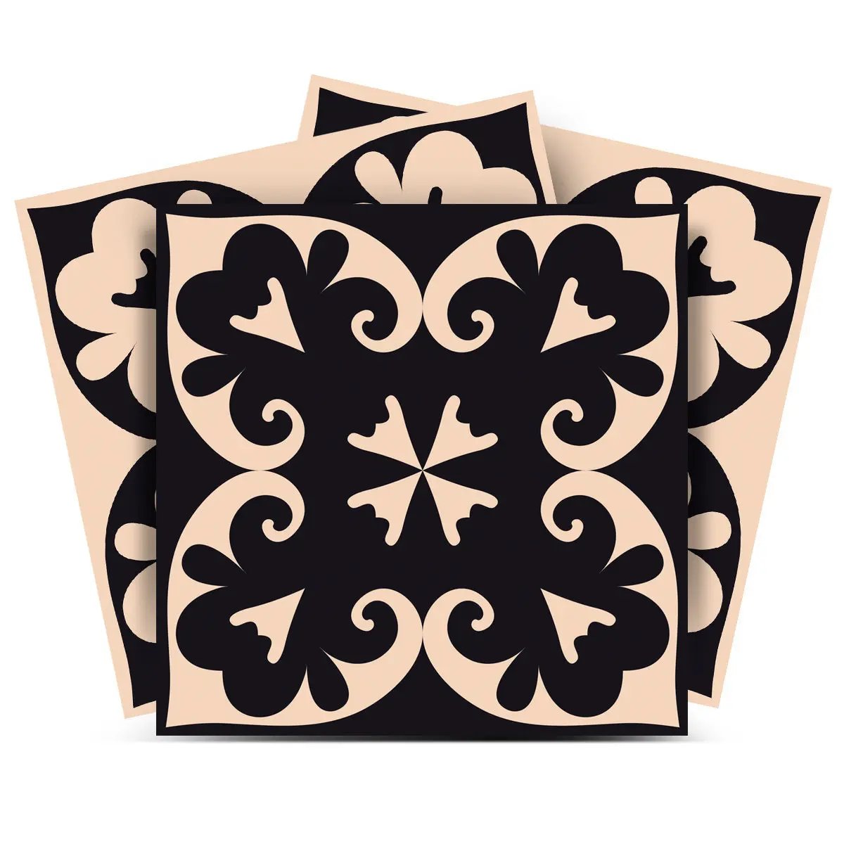 4" X 4" The Sheep Peel And Stick Removable Tiles HomeRoots