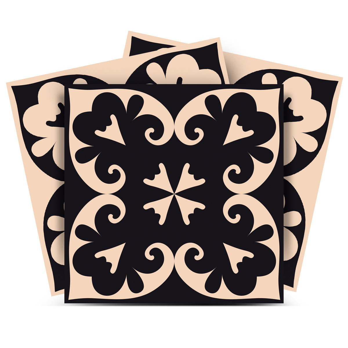 4" X 4" The Sheep Peel And Stick Removable Tiles HomeRoots