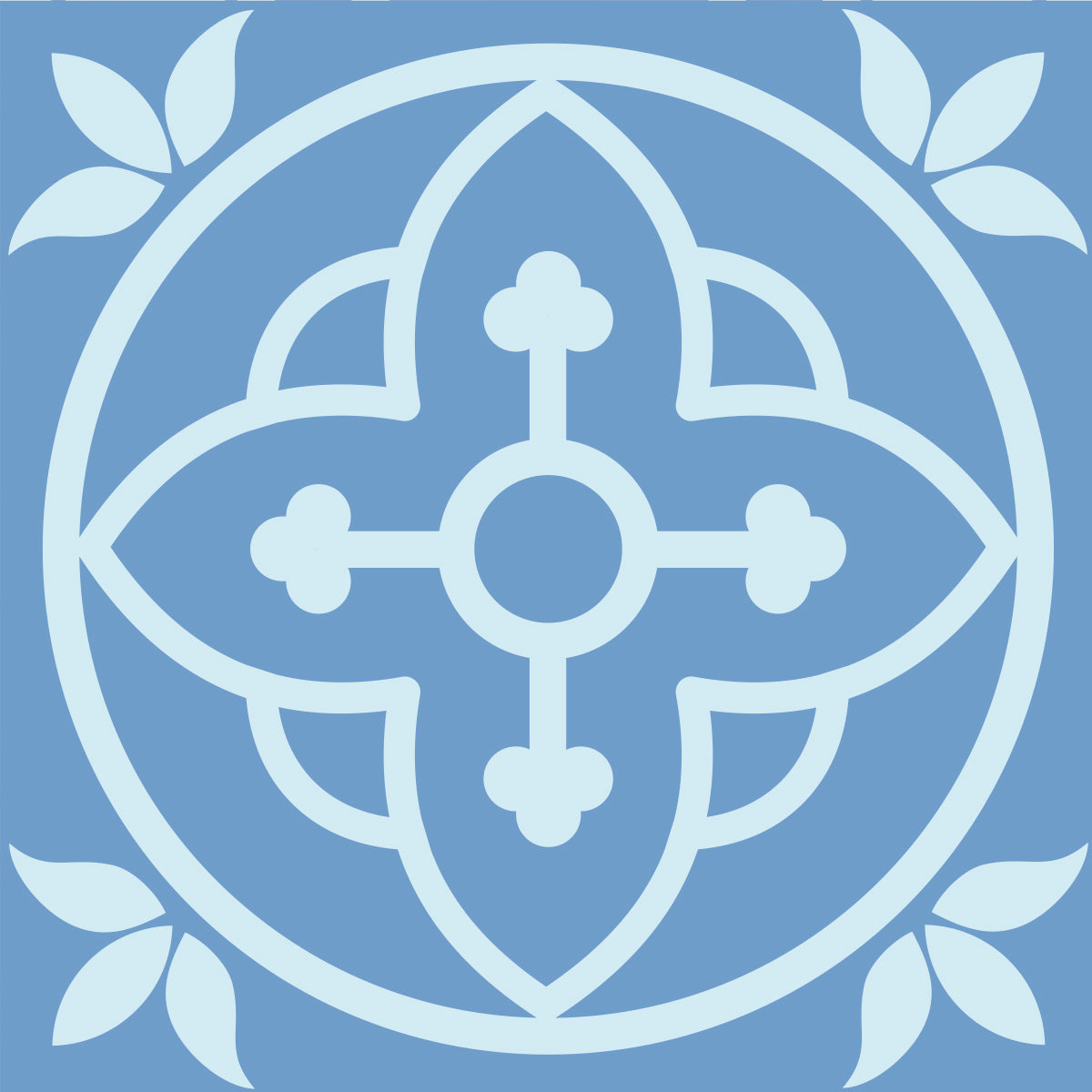 7" X 7" Ocean Blue Mosaic Peel And Stick Removable Tiles HomeRoots