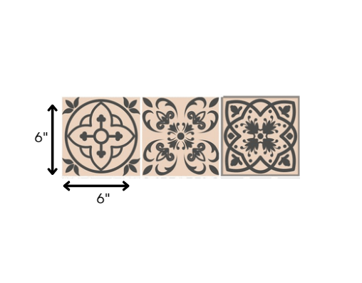 4" X 4" Espresso Brown Mosaic Peel And Stick Removable Tiles HomeRoots