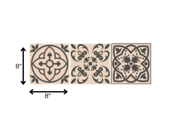 4" X 4" Espresso Brown Mosaic Peel And Stick Removable Tiles HomeRoots