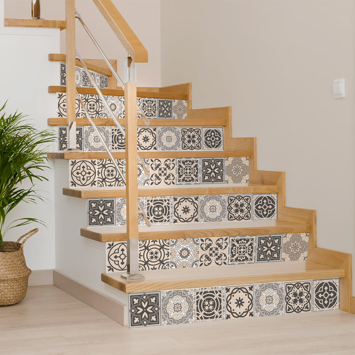 4" X 4" Espresso Brown Mosaic Peel And Stick Removable Tiles HomeRoots