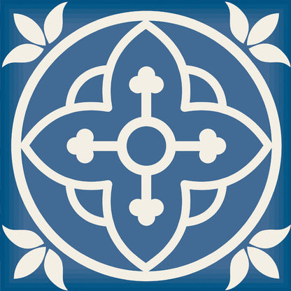 4" X 4" Blue Gray Yellow Pop Peel And Stick Removable Tiles HomeRoots