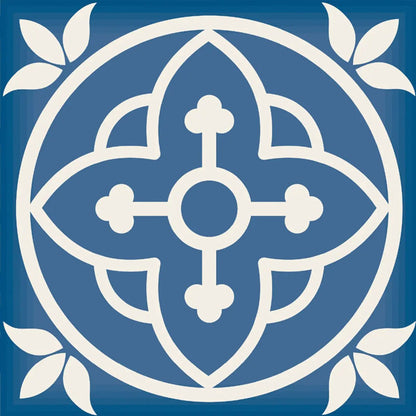 4" X 4" Blue Gray Yellow Pop Peel And Stick Removable Tiles HomeRoots