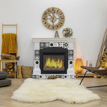 4" X 4" Black White And Gray Mosaic Peel And Stick Removable Tiles HomeRoots