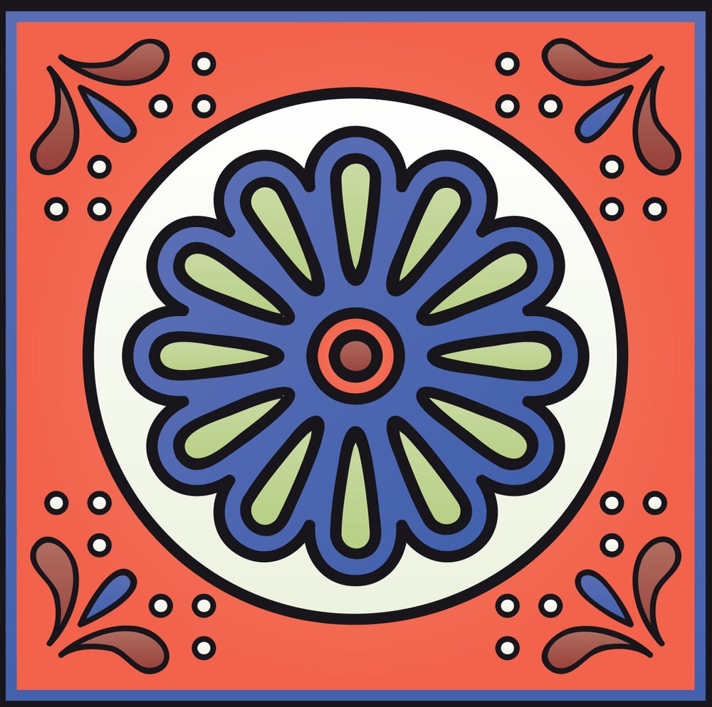 4" X 4" Mediterra Terra Cotta Mosaic Peel And Stick Removable Tiles HomeRoots