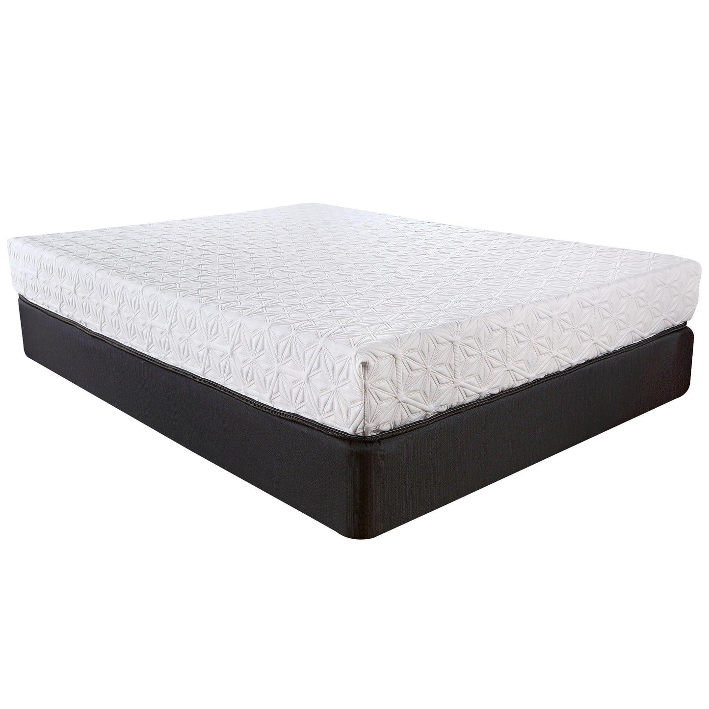 8 Inch Luxury Plush Gel Infused Memory Foam And Hd Support Foam Smooth Top Mattress - FurniFindUSA