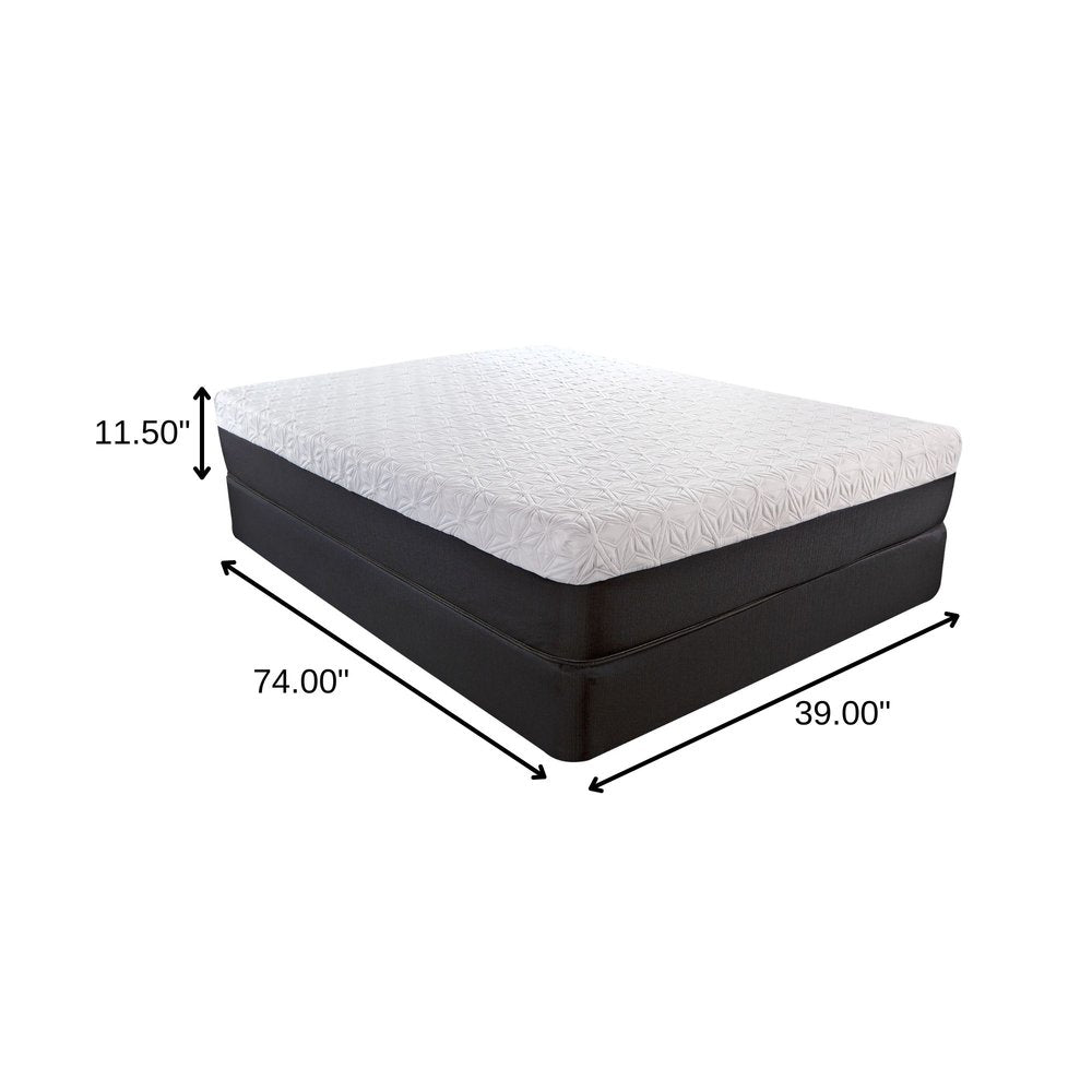 12" Foam Copper Infused Gel Memory Foam Mattress HomeRoots