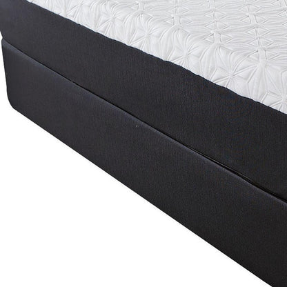 10.5" Lux Gel Infused Memory Foam And High Density Foam Mattress Twin - FurniFindUSA