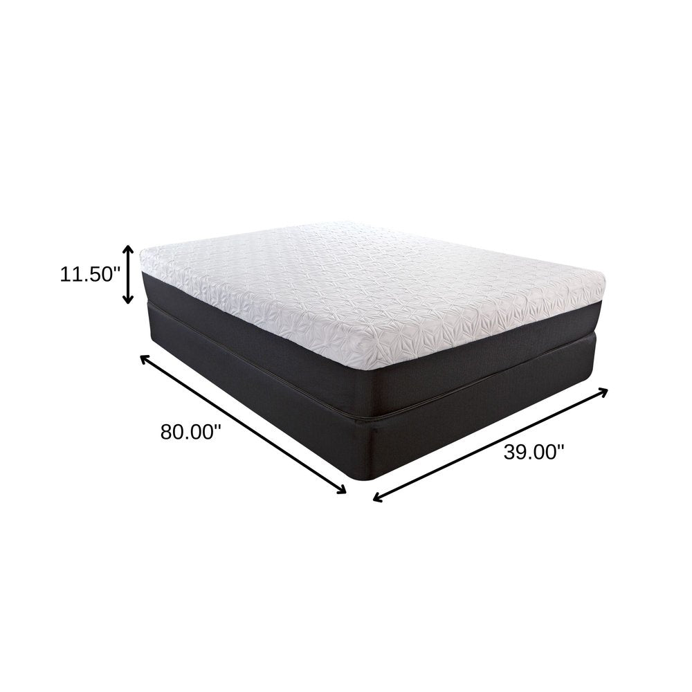 12" Foam Copper Infused Gel Memory Foam Mattress HomeRoots