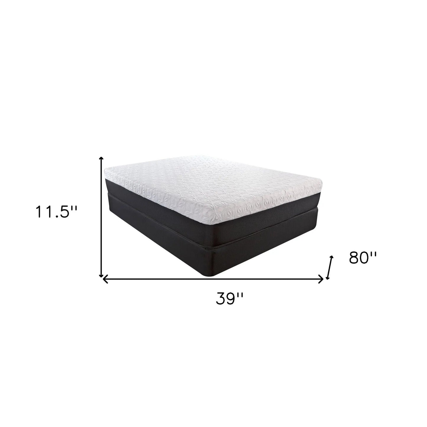 12" Foam Copper Infused Gel Memory Foam Mattress HomeRoots