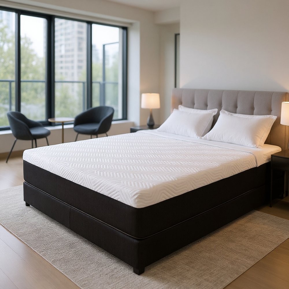 13" Hybrid Pocket Coil Gel Memory Foam Mattress HomeRoots