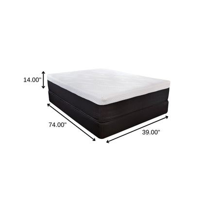 14" Hybrid Pocket Coil Copper Infused Gel Memory Foam Mattress HomeRoots