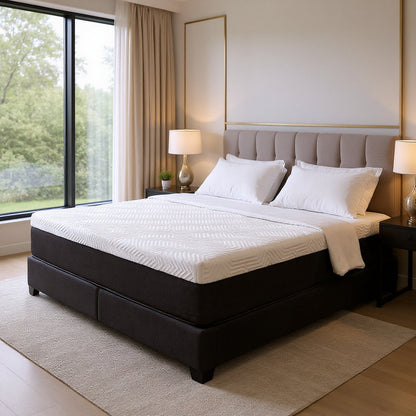 14" Hybrid Pocket Coil Copper Infused Gel Memory Foam Mattress HomeRoots