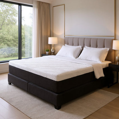 14" Hybrid Pocket Coil Copper Infused Gel Memory Foam Mattress HomeRoots