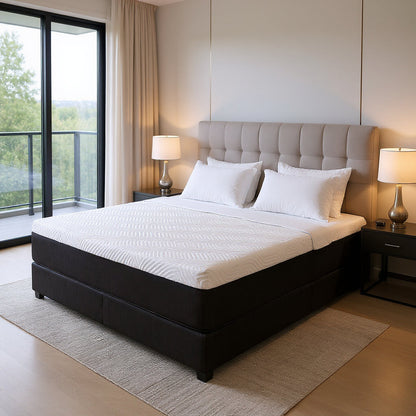 13" Hybrid Pocket Coil Gel Memory Foam Mattress HomeRoots