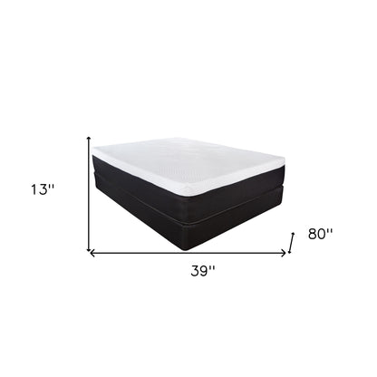 13" Hybrid Lux Memory Foam And Wrapped Coil Mattress Twin Xl