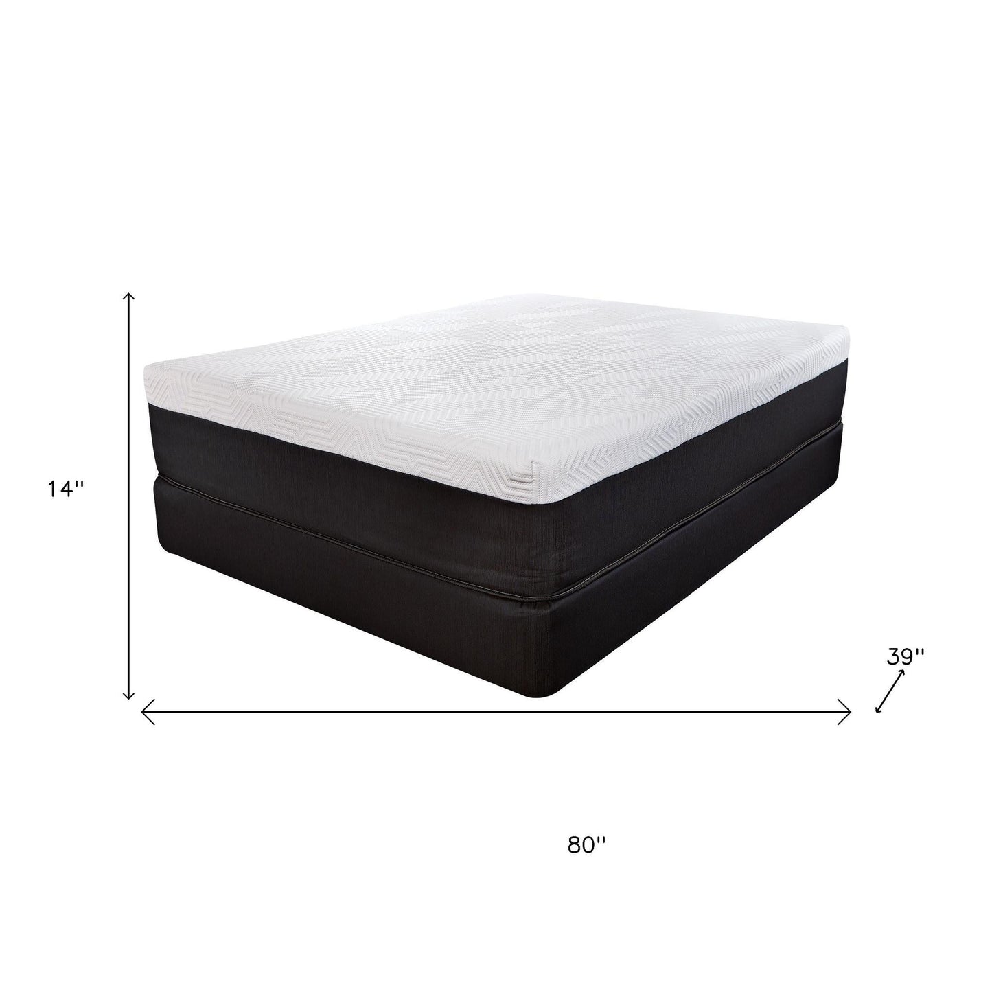 14" Hybrid Pocket Coil Copper Infused Gel Memory Foam Mattress HomeRoots