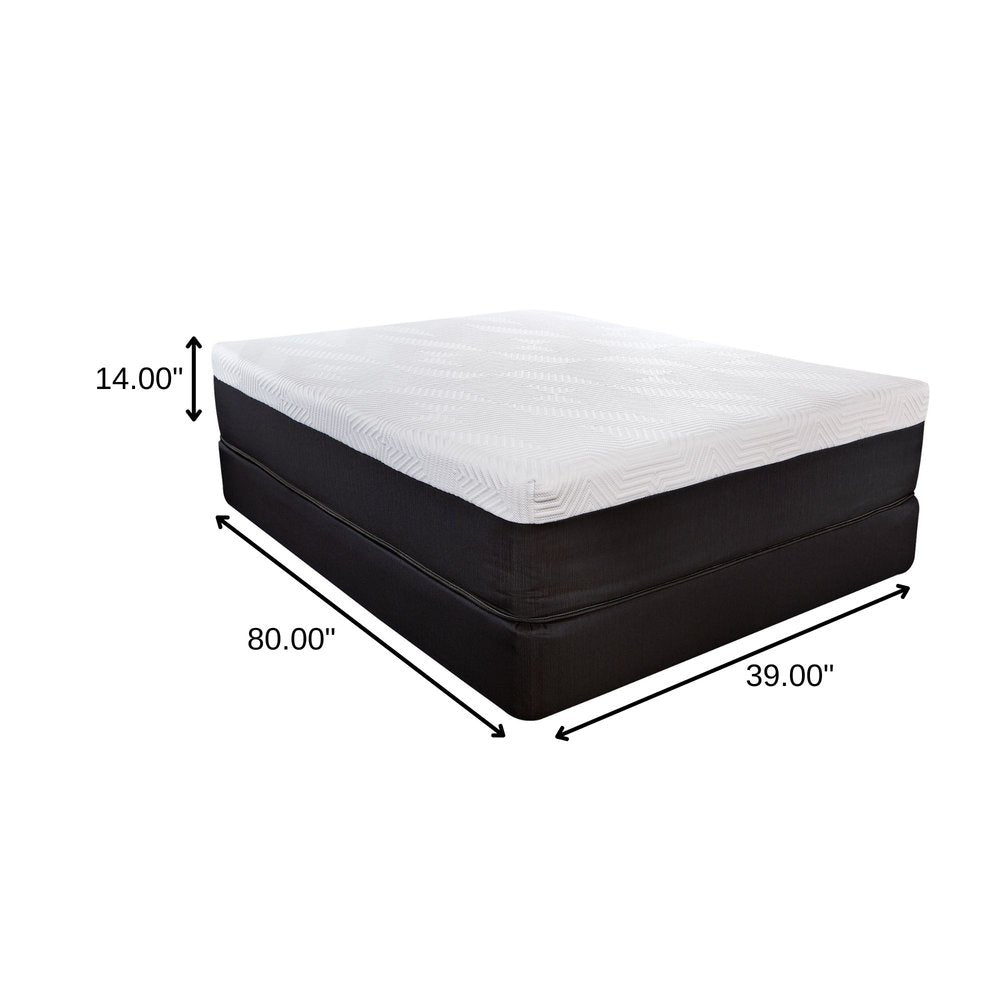 14" Hybrid Pocket Coil Copper Infused Gel Memory Foam Mattress HomeRoots