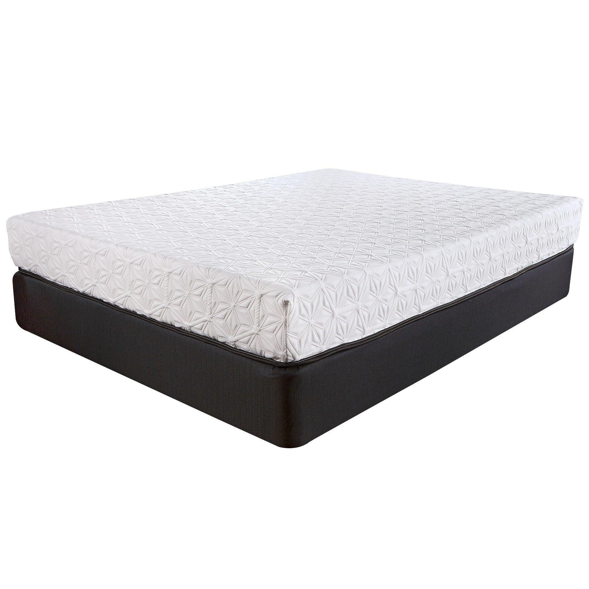 8 Inch Luxury Plush Gel Infused Memory Foam And Hd Support Foam Smooth Top Mattress - FurniFindUSA