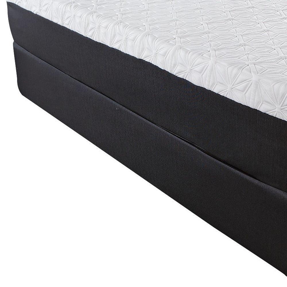 10.5" Lux Gel Infused Memory Foam And High Density Foam Mattress Twin - FurniFindUSA