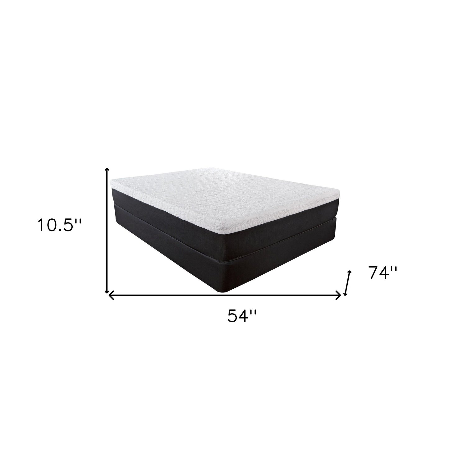 11" Foam Gel Memory Foam Mattress HomeRoots