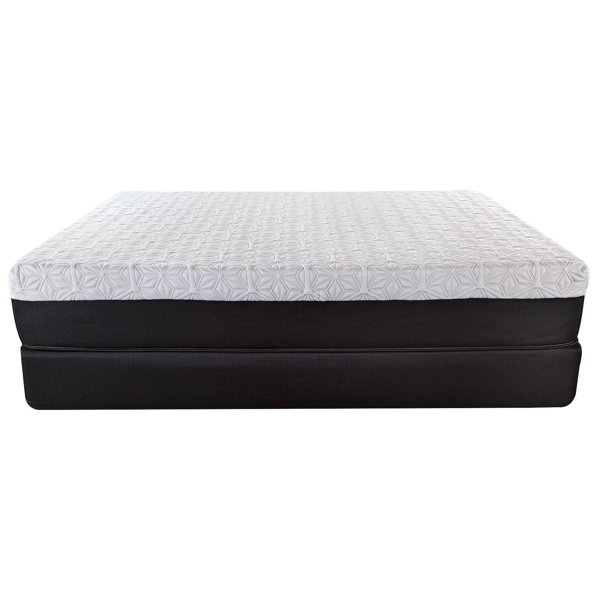 11.5" Lux Copper Infused Gel Memory Foam And High Density Foam Mattress Twin - FurniFindUSA