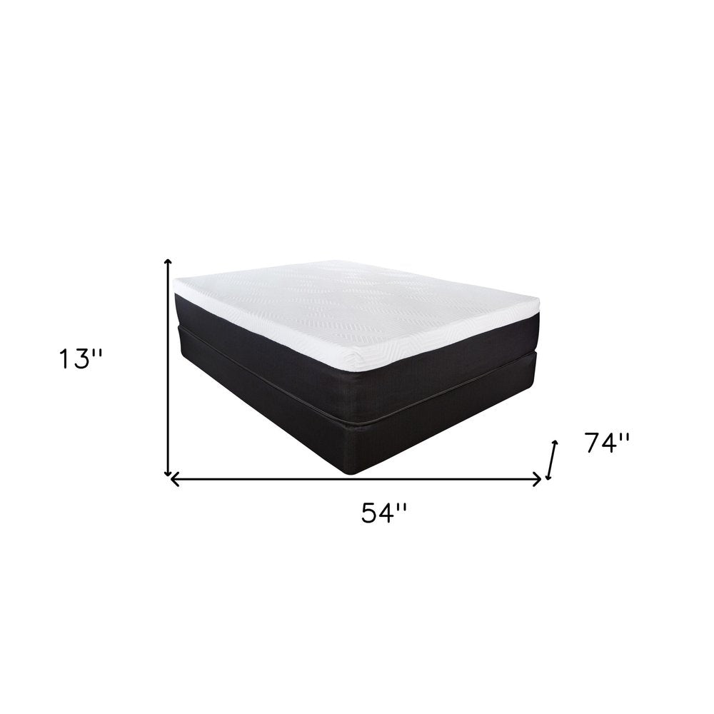 13" Hybrid Pocket Coil Gel Memory Foam Mattress HomeRoots
