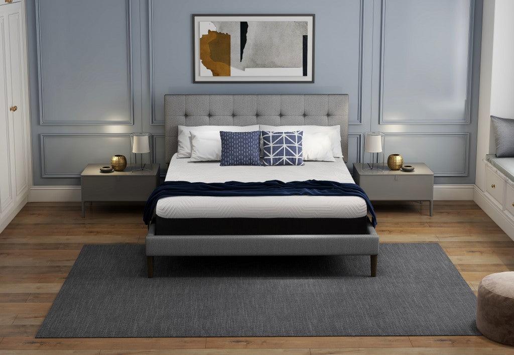 10.5" Lux Gel Infused Memory Foam And High Density Foam Mattress Twin - FurniFindUSA