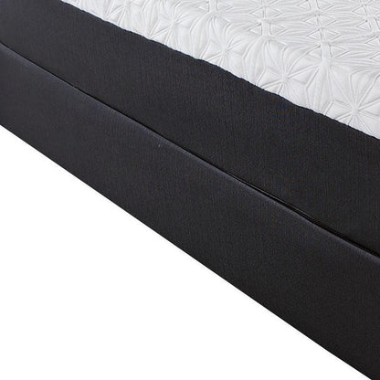 10.5" Lux Gel Infused Memory Foam And High Density Foam Mattress Twin - FurniFindUSA